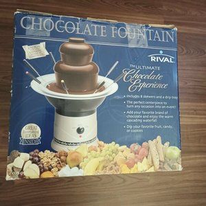 Rival Chocolate Fountain The Ultimate Chocolate Experience